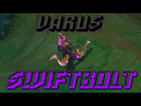 League of Legends New Varus Swiftbolt Skin