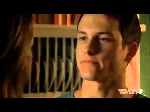 Maddy and Oscar kiss, kiss on the check scene ep 6223