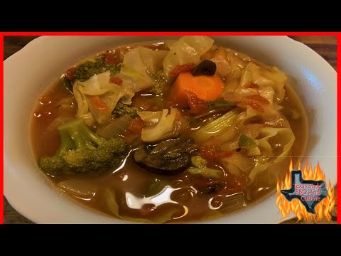 Vegetable Soup | Cabbage Soup Diet | Roger Raglin Diet...