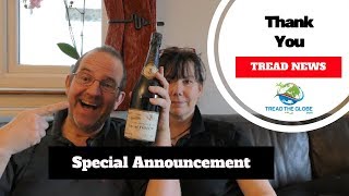 Special Announcement & Thank you