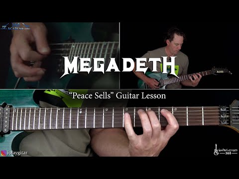 Peace Sells Guitar Lesson - Megadeth