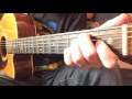 How To Play Gilmore Girls End Credit "Fast Jeep Ride" on Guitar (original song by Sam Phillips)