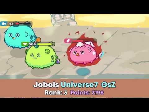 Top rank Jobols build   Axie infinity