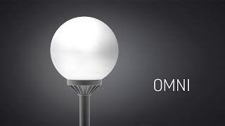 Светодиодный светильник VARTON парковый Retro 40 Вт торцевой 3000 K