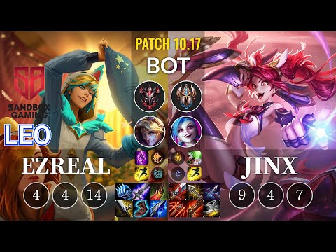 SB Leo Ezreal vs Jinx Bot - KR Patch 10.17
