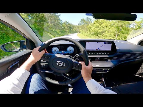 New Hyundai BAYON 2022 - POV test drive & FULL REVIEW (1.0 T-GDi 100 HP DCT)
