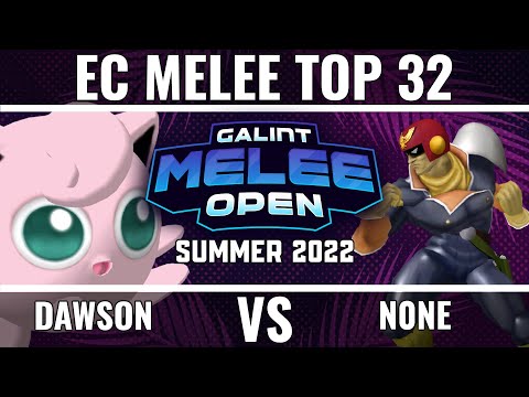 Dawson (Jigglypuff) vs n0ne (Captain Falcon) - East Coast Melee Top 32 - GMO Summer '22