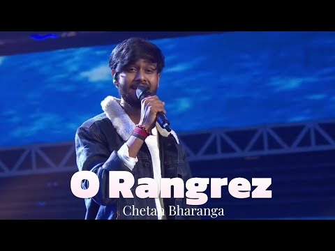 O Rangrez -  Audio Lyrics|Chetan Bharanga|SaReGaMaPa audition 2024|Music Studio