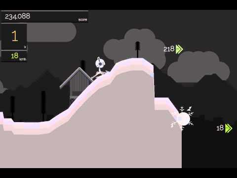 Solipskier for iPhone Gameplay