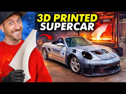 3D Printing an ENTIRE Porsche GT3 RS