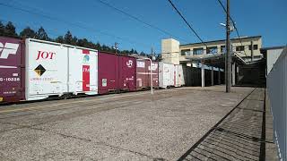 列車番号4060　EF510--19　羽越本線（村上駅）19/04/20