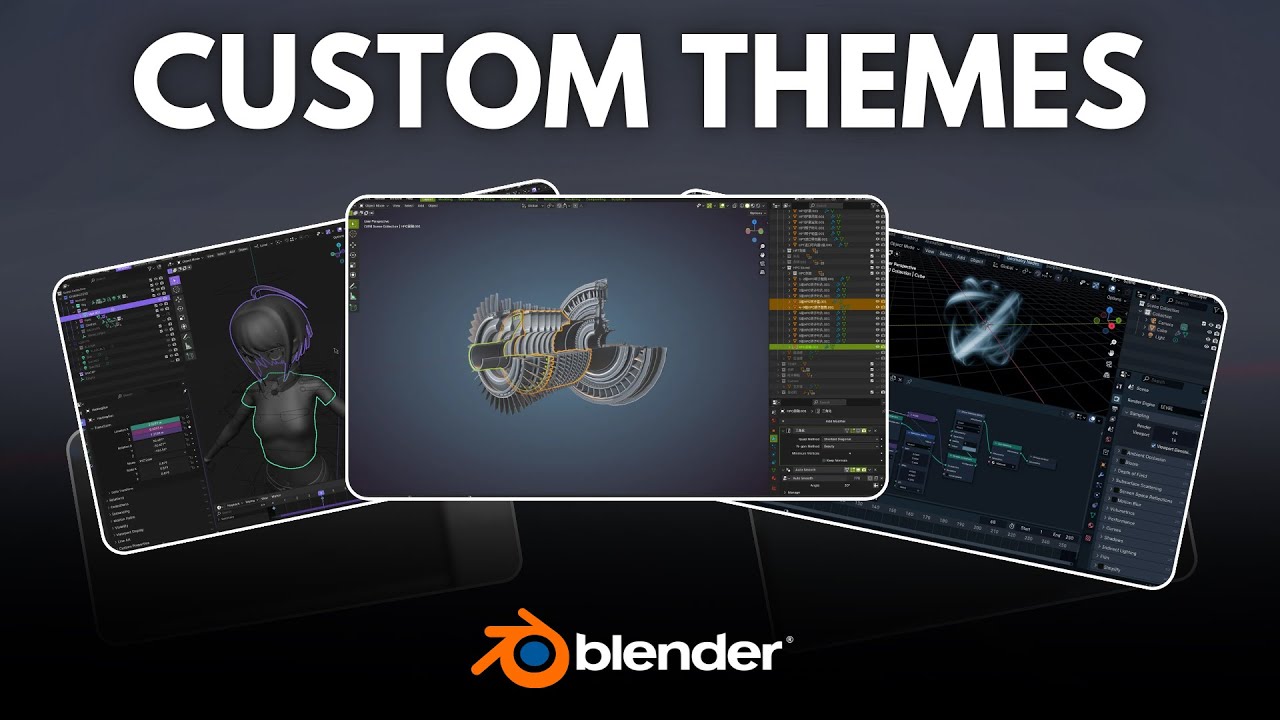 Create Custom Themes in Blender!