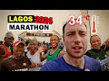 Walking the Lagos Marathon 🇳🇬 (Nigeria)