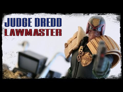 Threea Judge Dredd With Lawmaster