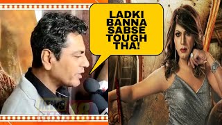 Nawazuddin Siddiqui Epic Reaction On Looking Like Archana Puran Singh in Haddi Poster video