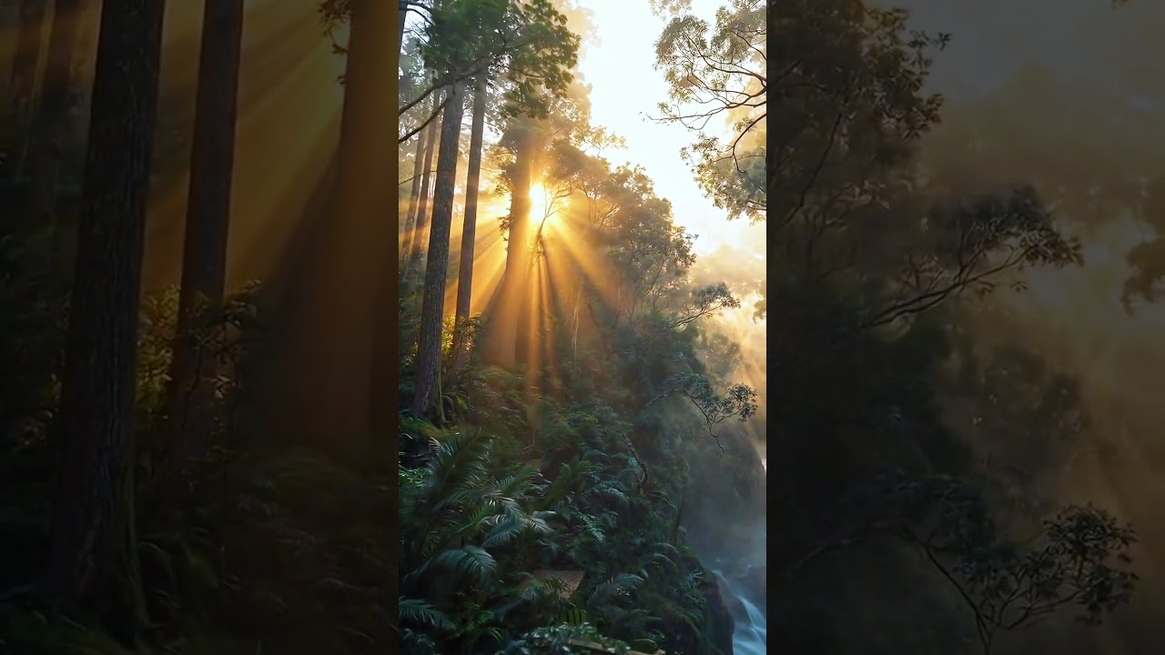 Close Your Eyes… Just Listen 💧 | Calm Nature Sound #nature #calm