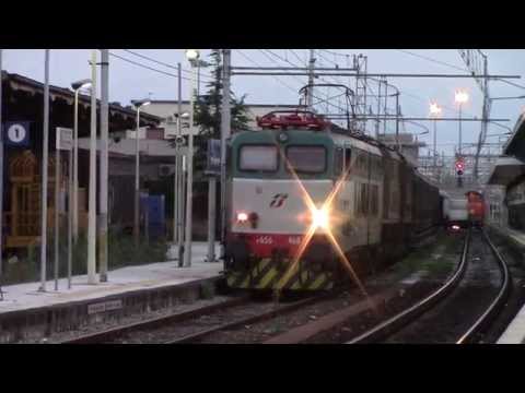 PARTENZA!! TRENO STORICO (2 E626 + CARROZZE 100 PORTE)!!