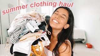 SUMMER TRY-ON CLOTHING HAUL 2018