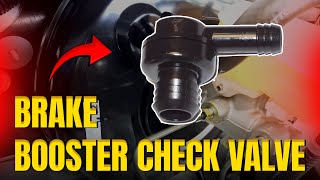 Brake Booster Check Valve: Silent Engine Saboteur