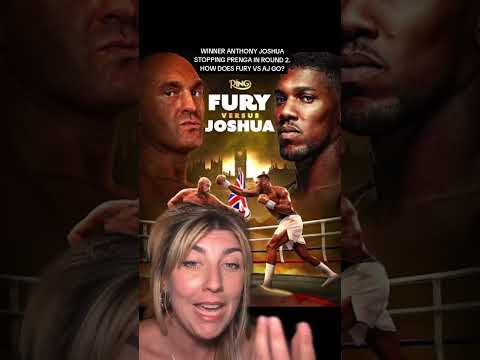 WINNER ANTHONY JOSHUA STOPPING KRISTIAN PRENGA IN ROUND 2. HOW DOES FURY VS AJ GO?