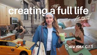 i'm single in my late 20s in nyc (but never really alone) ✨ a very full week