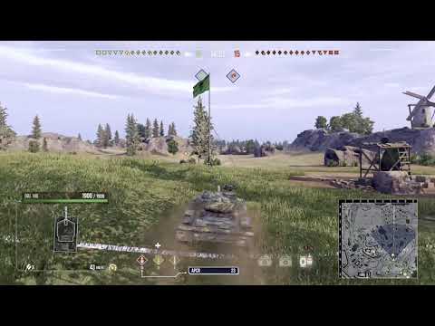 World of Tanks console: Obj 140 7,400 combine dmg gameplay. THIS TANK CAN STILL HANG