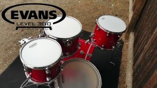 Video thumbnail for Evans G14 drum head review by Drummers guide to gear