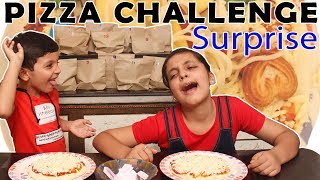 PIZZA CHALLENGE || #Funny #Kids #Bloopers || Aayu and Pihu Show