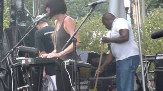 Phantogram All Dried Up Live Lollapalooza Grant Park Chicago IL August 6 2011 Day 2