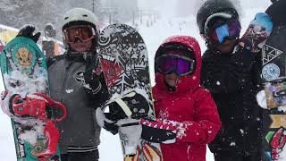 シーズンイン snowboard 鷲ヶ岳スキー場 東海キングス（滑走動画）2017-11.24.25.26