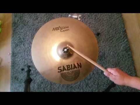 Sabian AAX Studio crash 16"