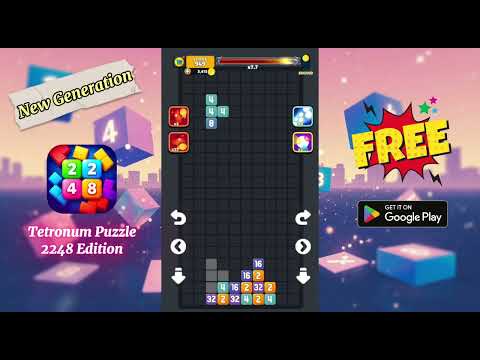 TetroNum Puzzle: 2248 Edition