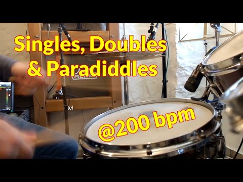 Snare Exercises   ABCBA   200 bpm