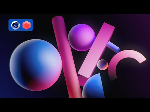 2.5D Gradient Shading | Cinema 4D & Redshift