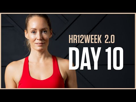 45 MIN No Repeats HIIT Cardio Workout // Day 10 HR12WEEK 2.0