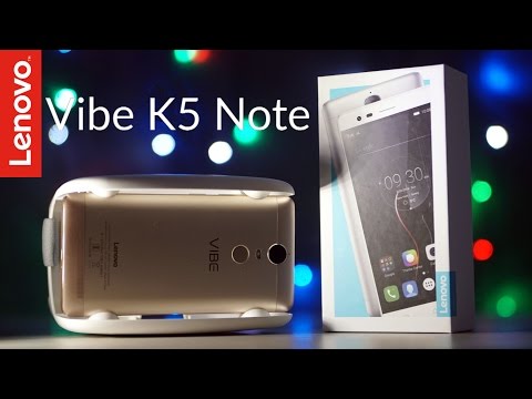 Lenovo Vibe K5 Note - Unboxing & Hands On