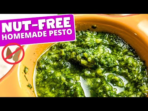 Best Nut-Free Pesto Recipe - No Nuts No Problem, Tastes Amazing! Here's How to Make it!