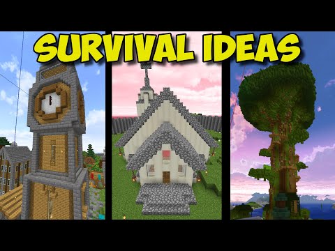 50+ MORE IDEAS For Your MINECRAFT WORLD!!! - Minecraft Inspiration Video