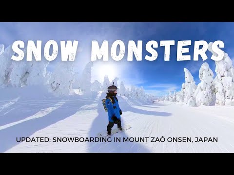 Updated: Mount Zao Onsen Yamagata Snowboarding Guide (How To Get There, Snow Monsters)