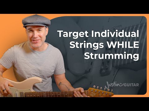 Target Each String WHILE Strumming!
