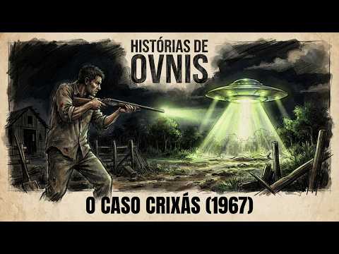 HISTÓRIAS DE OVNIS - O CASO CRIXÁS (1967): O Dia em que um Homem Atirou num OVNI e Pagou com a Vida