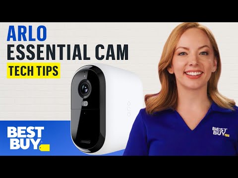 Monitor Your Home with Arlo Essential Outdoor 2K Cameras | Tech Tips from Best Buy