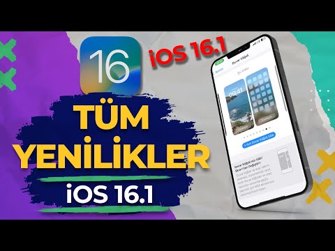 iOS 16.1 Çıktı ! TÜM YENİLİKLER