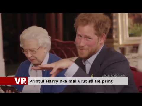 Prințul Harry n-a mai vrut să fie prinț