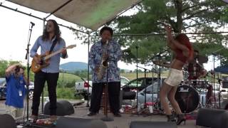 "80 Miles From Memphis"Southern Avenue-Ron Holloway@Shenandoah Valley Blues B Fest. VA- 6-17-17
