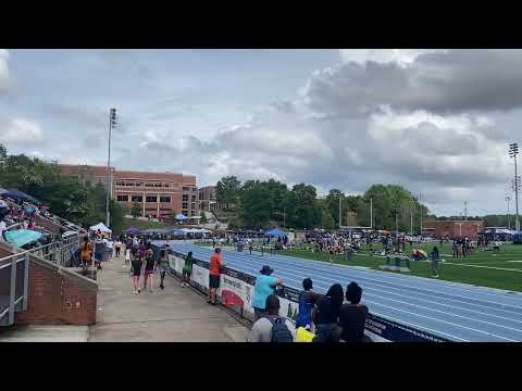 Georgia Games Championships 13-14 Girls 200m Heat 7 Marietta HS Marietta Georgia