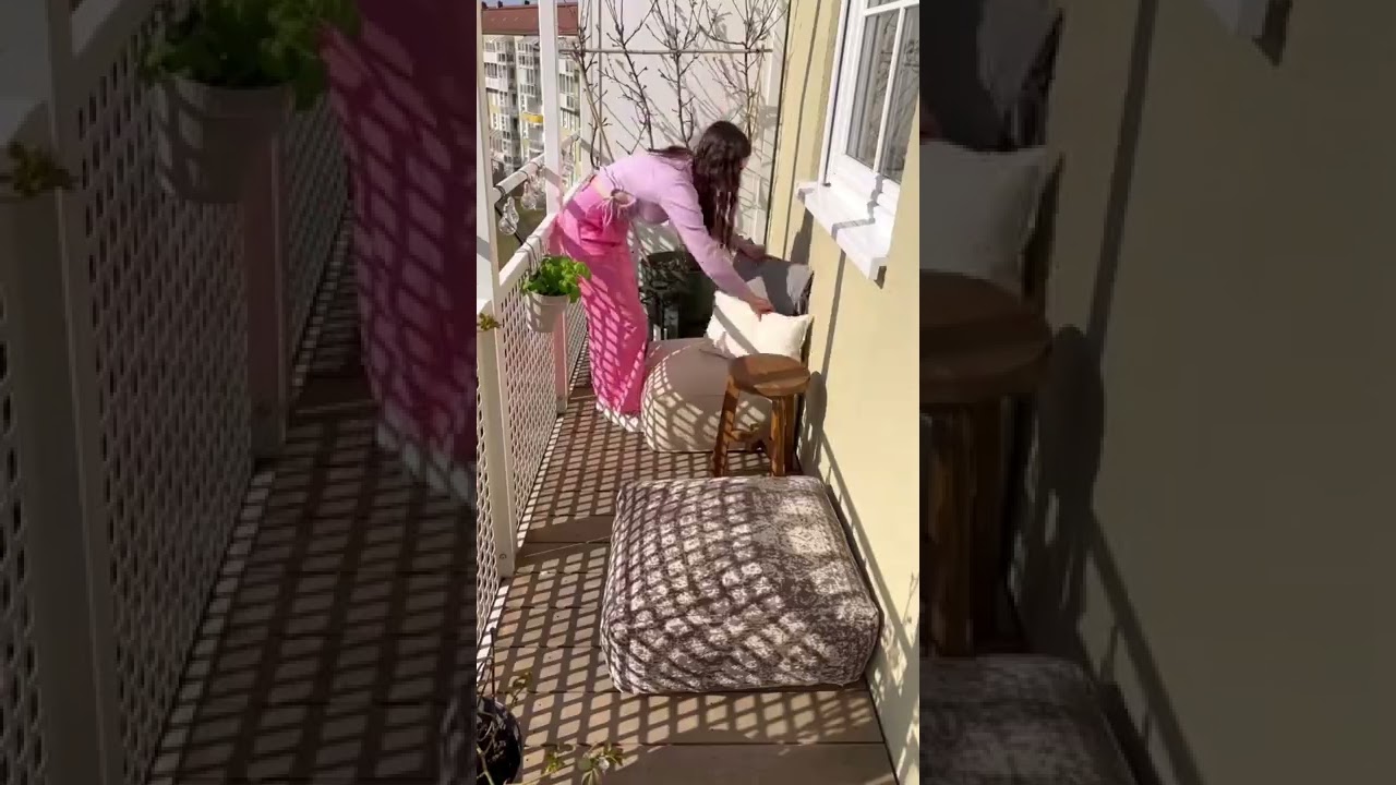 So styled Ihr einen kleinen Balkon ☀️