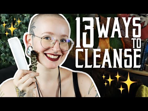 13 WAYS TO CLEANSE ENERGETICALLY || You don't need white sage to get rid of bad energies!
