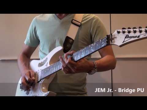 Can you hear the difference? - Ibanez JEM Jr vs JEM7v