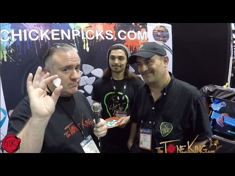 Seriously - Best Guitar Picks eva!  Chicken Picks - Winter NAMM 2017
